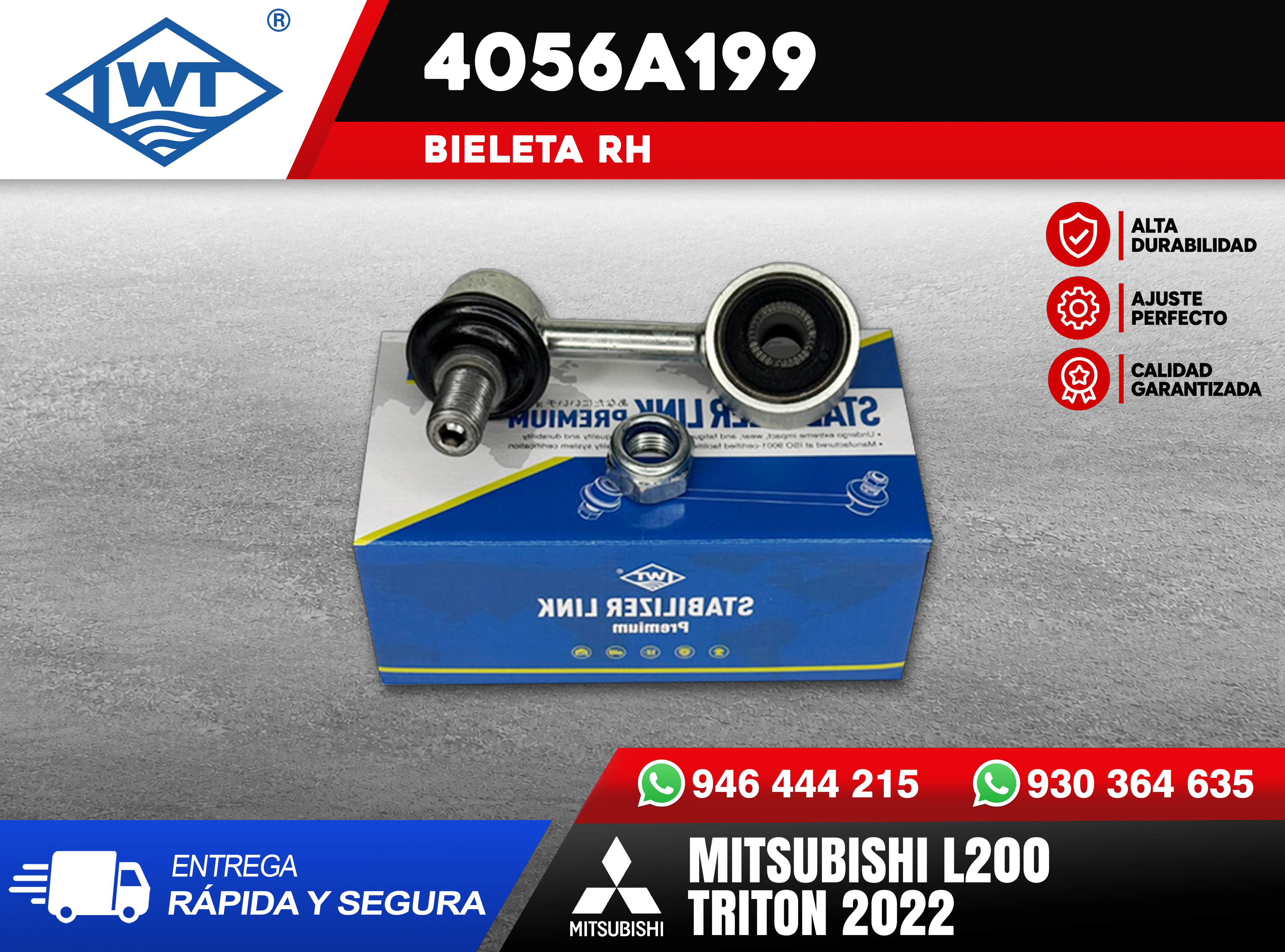 Bileta LH Mitsubishi L200 Triton